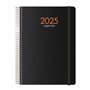 Agenda SYNCRO  DOHE 2024 Noir quarto 15 x 21 cm Annuel 2025