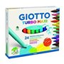 Feutres Giotto Turbo Maxi Multicouleur (5 Unités)