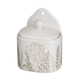 Salière avec couvercle GRASS Multicouleur Grès 500 ml 12 x 8,5 x 15 cm