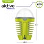 Lampe Anti-Moustiques Aktive Plastique 9 x 15 x 9 cm (4 Unités)