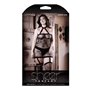 Robe Fantasy Lingerie Noir (Queen size)