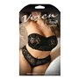 Ensemble de Lingerie Fantasy Lingerie Noir (Queen size)