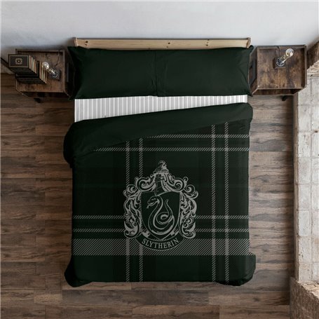 Housse de Couette Harry Potter Slytherin 260 x 240 cm Lit king size