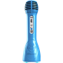 Microphone Bluetooth® 2 en 1 Karaoké et Enceinte PM6 Bleu Idance