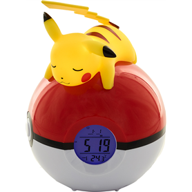 Radio Réveil Lumineux Alarme Pikachu Bigben Audio