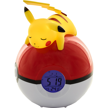 Radio Réveil Lumineux Alarme Pikachu Bigben Audio