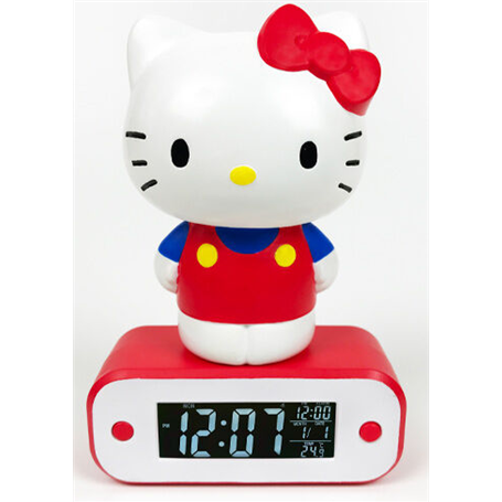 Lampe avec Réveil numérique Hello Kitty Teknofun