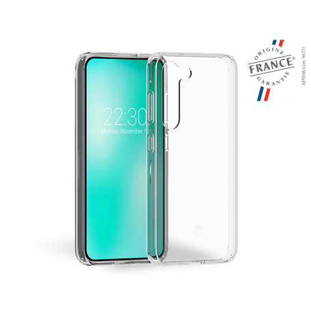 Coque Renforcée Samsung Galaxy S23 5G FEEL Origine France Garantie Transparente - Garantie à vie Force Case