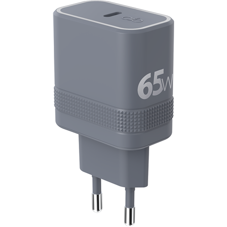 Chargeur maison Cube USB C PD 65W Power Delivery GaN Gris - Garanti à vie Force Power