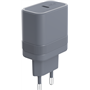 Chargeur maison Cube USB C PD 65W Power Delivery GaN Gris - Garanti à vie Force Power