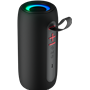 Enceinte Bluetooth® VIBE lumineuse & Etanche 10W Noir Bigben