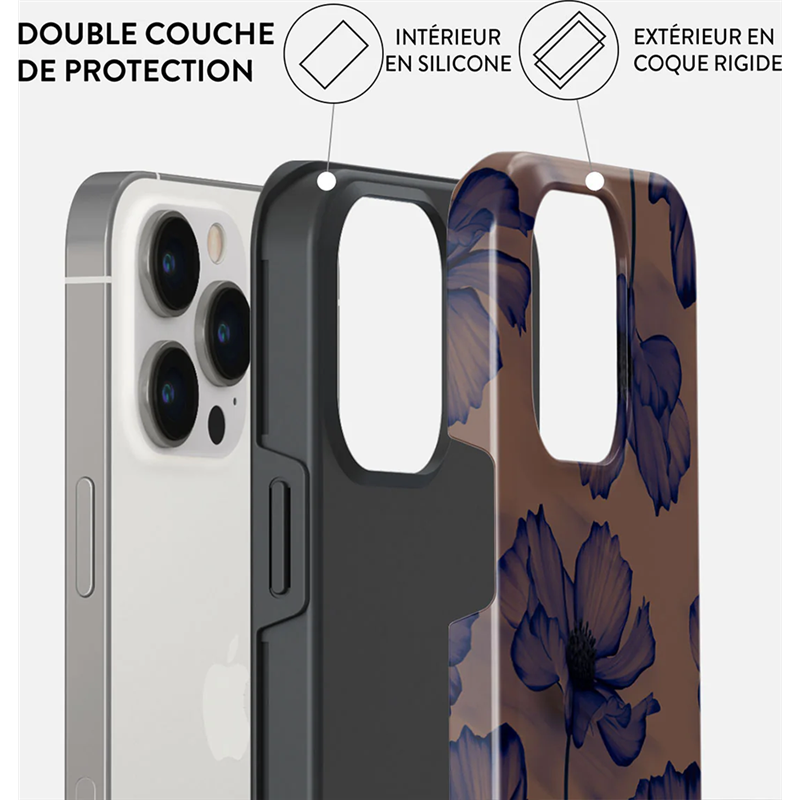 Image secondaire de Coque Tough iPhone 13 Pro Compatible MagSafe Velvet Night Burga