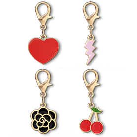 Lot de 4 Charms LOVE pour bandoulière Force Case Force Case