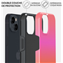 Coque Tough iPhone 15 Plus Compatible MagSafe Sunset Club Burga