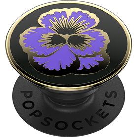 Pop Grip Standard Flowering Iris Noir Popsockets