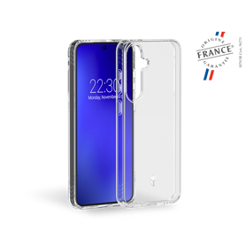 Coque Renforcée Samsung Galaxy S25+ PULSE Garantie à vie - Transparente FR Force Case