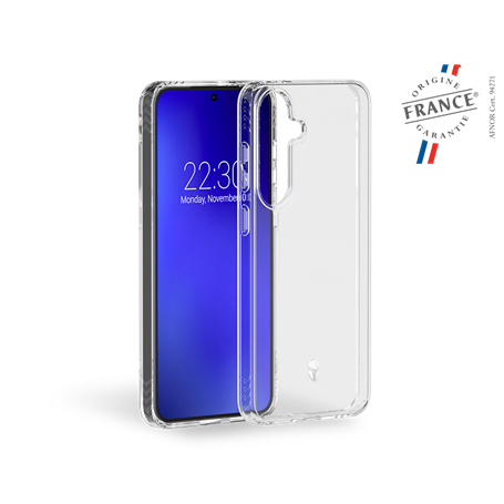 Coque Renforcée Samsung Galaxy S25+ PULSE Garantie à vie - Transparente FR Force Case