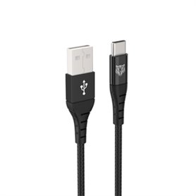 TIGER POWER LITE CABLE RENFORCE USB-A USB-C 2M NOIR