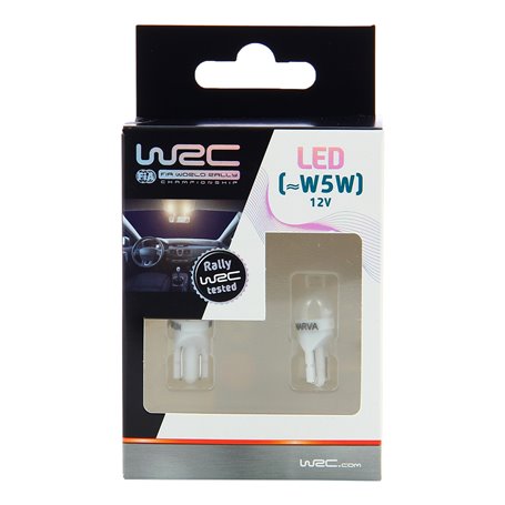 WRC 2 ampoules LED T10  (W5W)