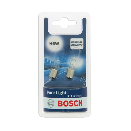 BOSCH 2 H6W Pure Light  6W