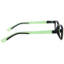 Monture de Lunettes Unisexe Nanovista NAO3022148 Noir Vert