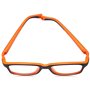 Monture de Lunettes Unisexe Nanovista NAO3020646SC Orange Blue marine