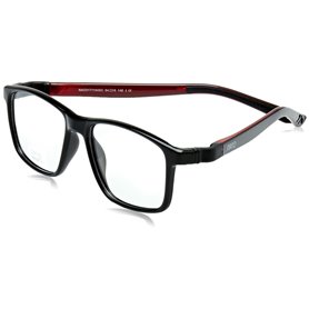 Monture de Lunettes Unisexe Nanovista NAO3171152SC Noir Rouge