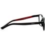 Monture de Lunettes Unisexe Nanovista NAO3171152SC Noir Rouge