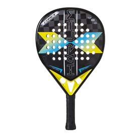 Raquette de Padel Harlem Padel Corex 18K Jaune Bleu Noir Gris