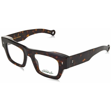 Monture de Lunettes Unisexe Hally & Son Corail