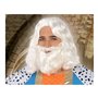 Perruque avec barbe C/P. PELUCA REY MAGO BLANCO 39891 Roi Mage Blanc