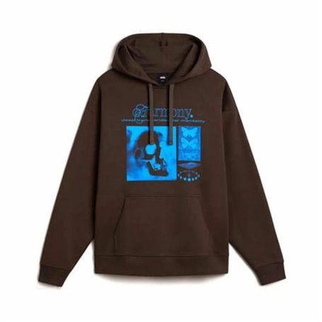 Sweat à capuche homme Vans Harmonious OS Marron