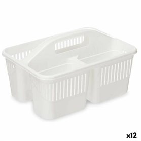 Organisateur Nettoyage Blanc Plastique 31,3 x 18 x 22 cm (12 Unités)