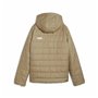 Veste de Sport pour Femme Puma Ess Hooded Padded Jacket Beige