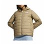 Veste de Sport pour Femme Puma Ess Hooded Padded Jacket Beige
