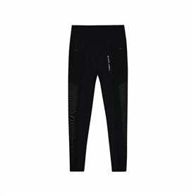 Leggings de Sport pour Femmes Black Limba Skyline Mesh Noir