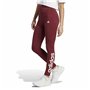 Leggings de Sport pour Femmes Adidas Bordeaux