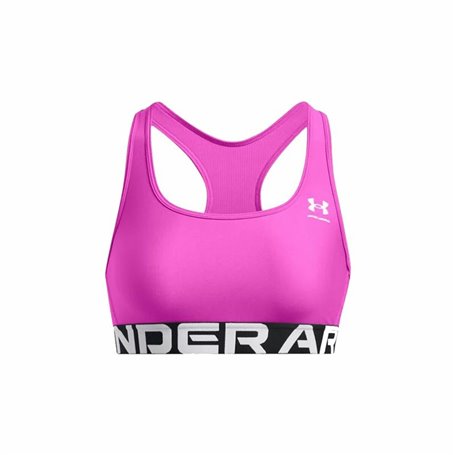 Soutien-gorge de Sport Under Armour Hg Mid Branded Violet Rose foncé