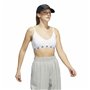 Soutien-gorge de Sport Adidas Pureb Ls Blanc