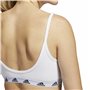 Soutien-gorge de Sport Adidas Pureb Ls Blanc