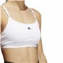 Soutien-gorge de Sport Adidas Aeroreact Ls P Blanc