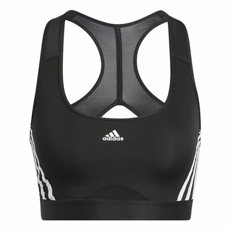 Soutien-gorge de Sport Adidas Pwr Ms 3S Noir