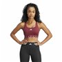 Soutien-gorge de Sport Adidas Power Ms Tf Marron