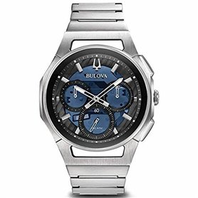 Montre Homme Bulova 96A205 Argenté