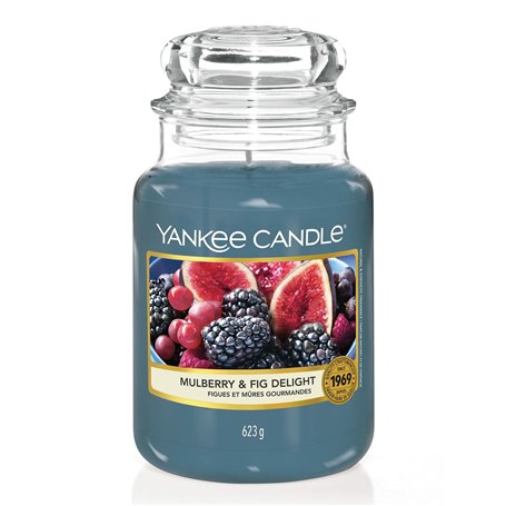 Bougie Parfumée Yankee Candle Classic Large Jar Candles figue Mûre 623 g