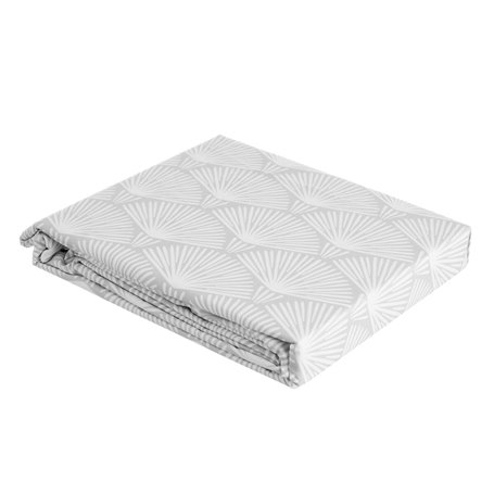 Housse de Couette ARLA Blanc Gris Lit 1 persone 155 x 240 x 0,2 cm