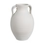 Vase Blanc Céramique Terre cuite 27 x 27 x 46 cm