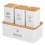 Pots Blanc Naturel 6,5 L 1,3 L