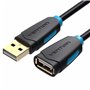 Câble USB Vention CBCBJ Noir 5 m