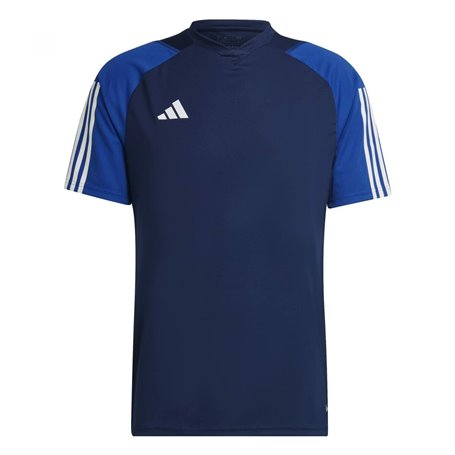 Maillot de Football à Manches Courtes pour Homme Adidas Tiro 23 Competition Bleu